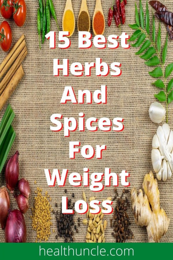 15 best weight loss herbs and spices